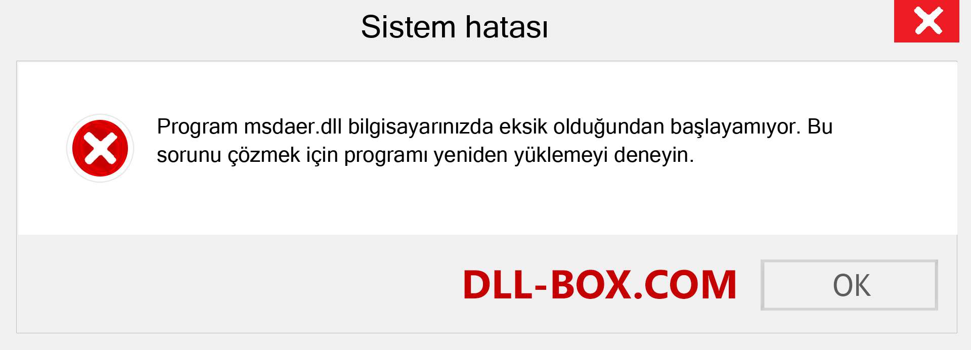 msdaer.dll dosyası eksik mi? Windows 7, 8, 10 için İndirin - Windows'ta msdaer dll Eksik Hatasını Düzeltin, fotoğraflar, resimler